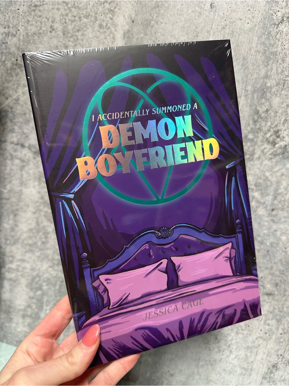 I Accidentally Summoned a Demon Boyfriend Hardcover Signed Sealed